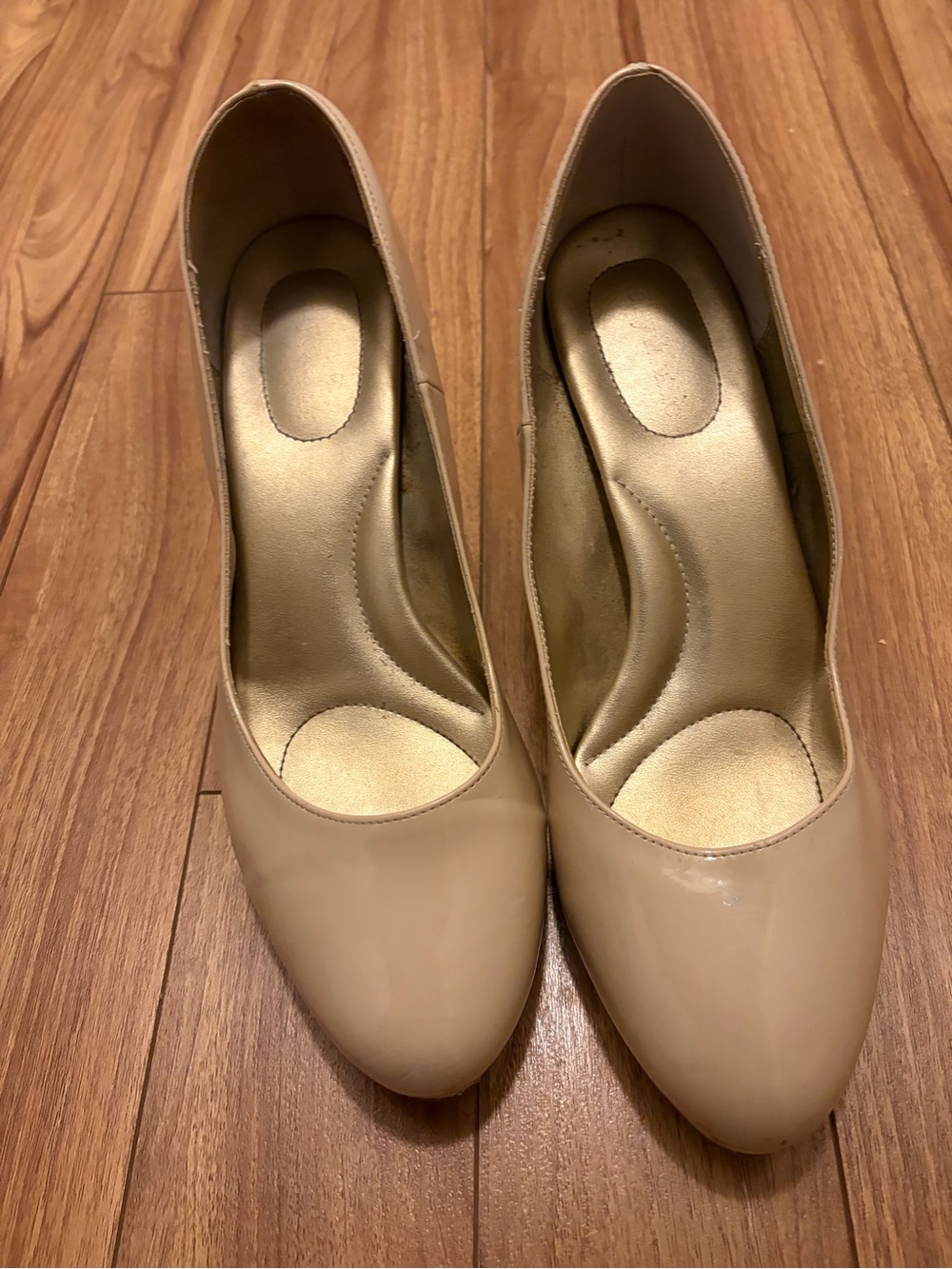 11W Women’s Nude Pointed Toe Pumps - Classic Neutral Heels